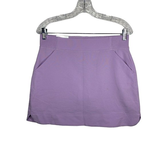32 Degrees Cool Womens Elastic Waist Skirt Front Pockets Size Small Purple - Picture 1 of 8
